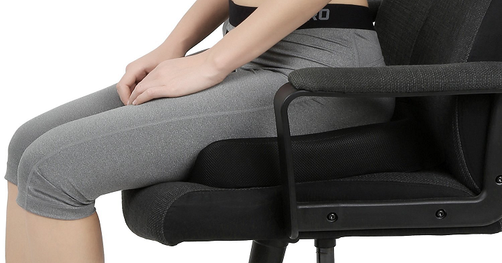 Amazon: Naipo Memory Foam Seat Cushion Only $17.49! (Reg $24.99)