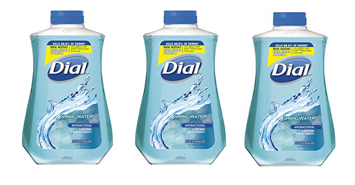 Dial Antibacterial Liquid Hand Soap Refill (52oz) Only $3.97!