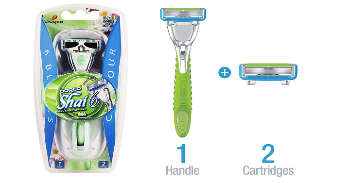 DorcoUSA: Shai Smooth Touch Women’s Razor Handle & 2 Cartridges Only $1.99 SHIPPED!