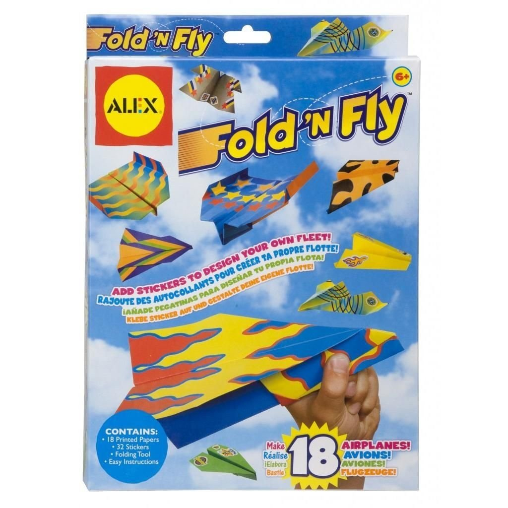 Amazon: Fold N Fly Paper Airplanes Kit $2.75! (Reg $7.99)