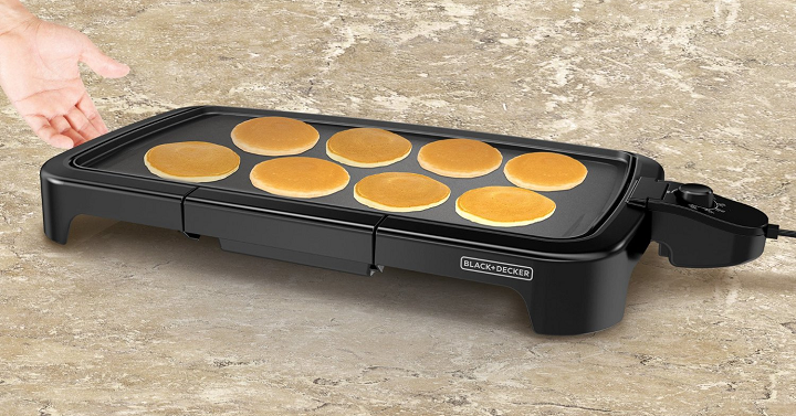 Black & Decker 20×11 Family Sized Electric Griddle Only $14.93! (LOWEST PRICE!)