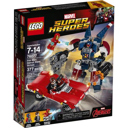 LEGO Super Heroes Iron Man Detroit Steel Strikes Only $23.99 at Walmart!