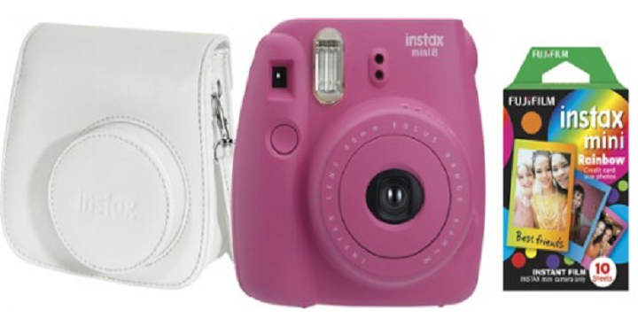 Fujifilm – instax mini 8 Instant Film Camera Bundle Only $69.99 Shipped!