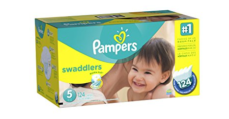 Pampers Swaddlers Diapers Size 5 Only $.13 Each for Prime Members! (STOCK UP PRICE!)
