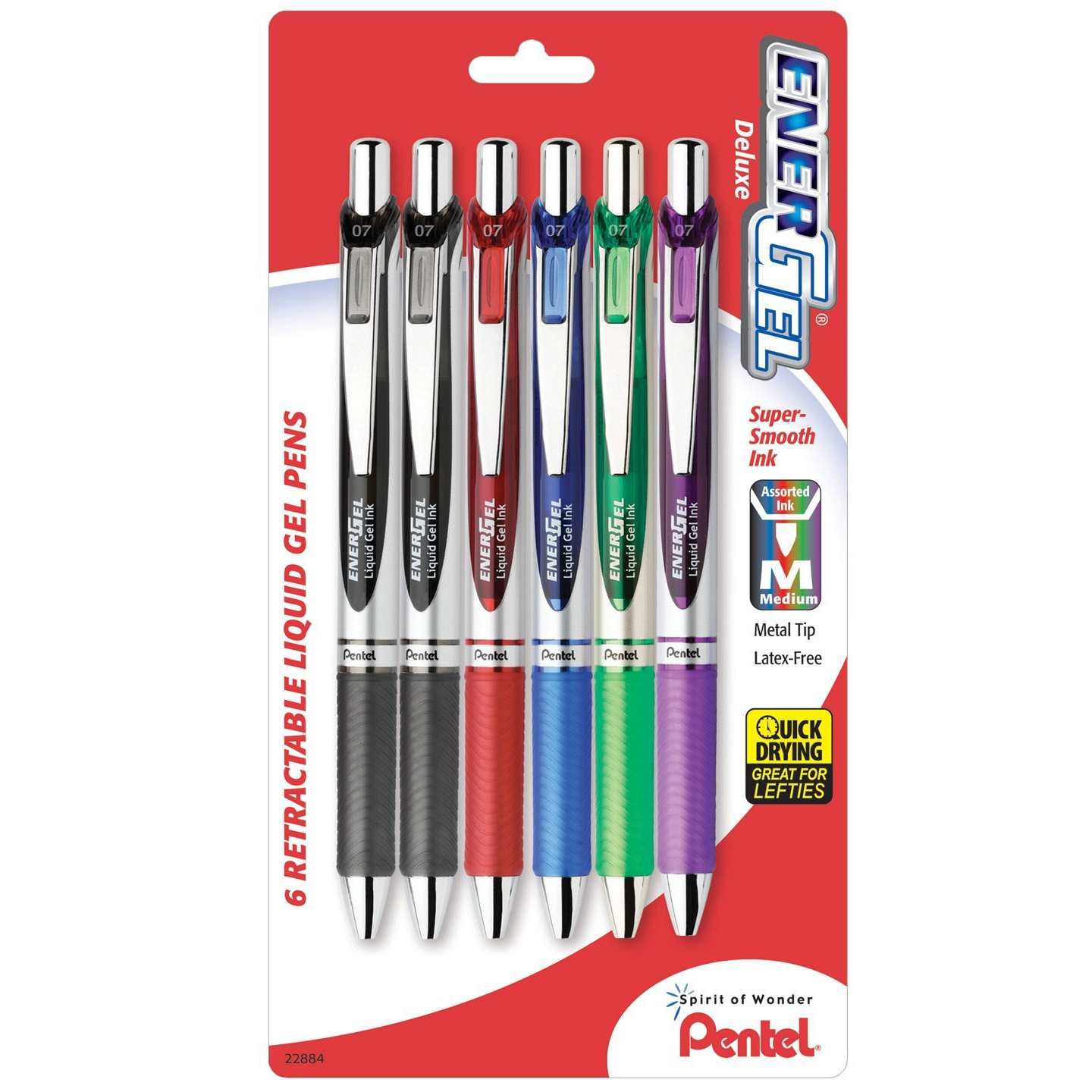 Amazon: Pentel EnerGel Deluxe Gel Ink Pens Only $6.64! (Add-On Item)