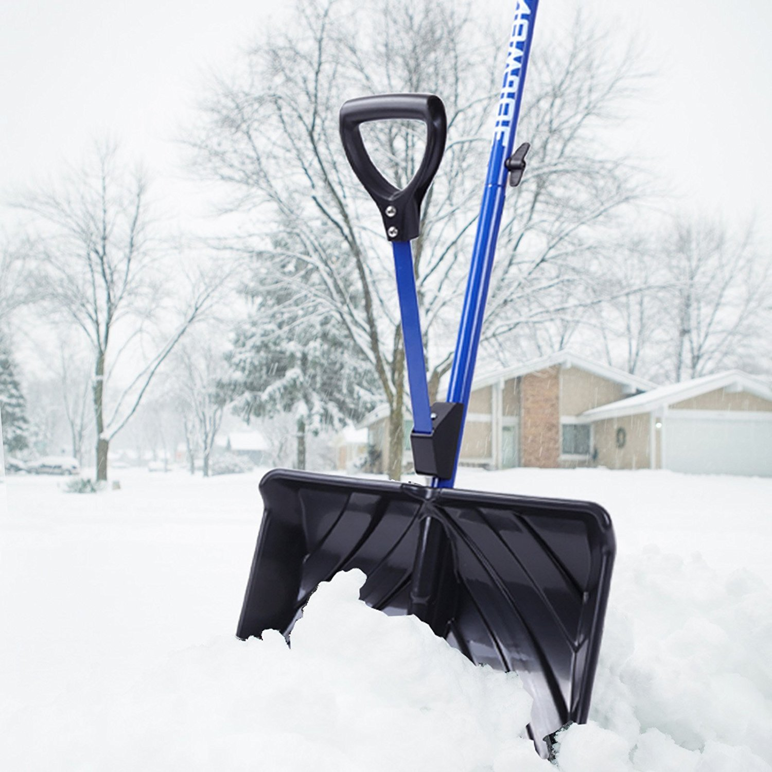 Snow Joe Back-Saving Snow Shovel Only $16.15! (Reg $29.99)