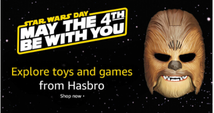 Amazon: Star Wars Day May The 4th Be With You! Lots of Star Wars Deals!
