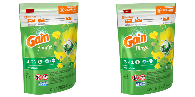 Gain Flings 35-ct Only $7.99 + $5 Gift Card When You Buy Two!
