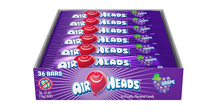 Airheads Bars Grape (Pack of 36) Only $6.13 Shipped!