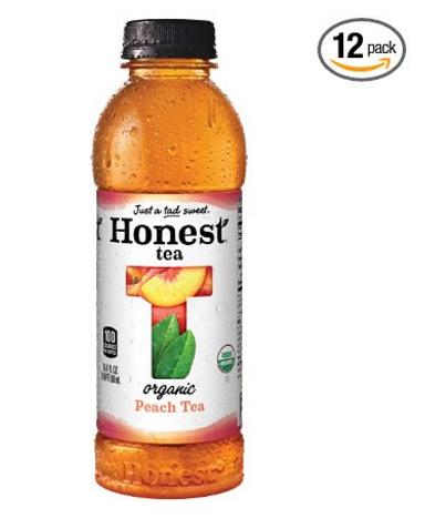 Honest Tea Peach Tea, 16.9 fl oz, 12 Pack – Only $11.66!