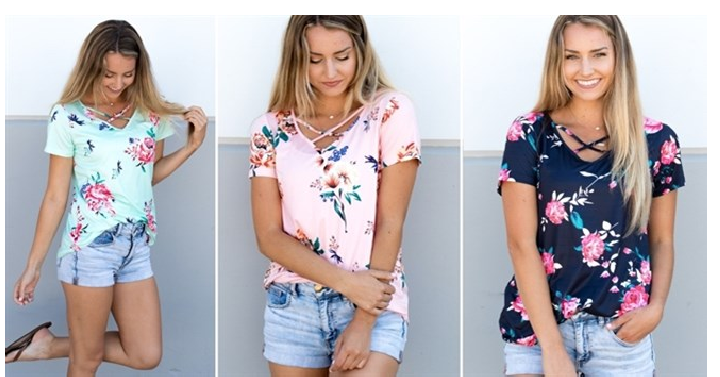 Criss Cross Tunics are Back in Stock for Only $16.99! (Reg. $28.99)
