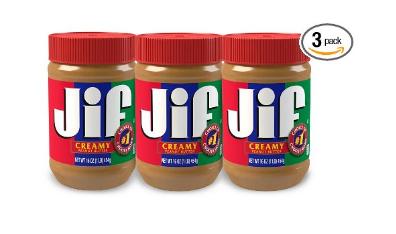 Jif Creamy Peanut Butter, 16 Ounce (Pack of 3) – Only $5.67!