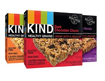KIND Healthy Grains Granola Bars, Variety Pack, Gluten Free, 15 Count – Only $7.99!