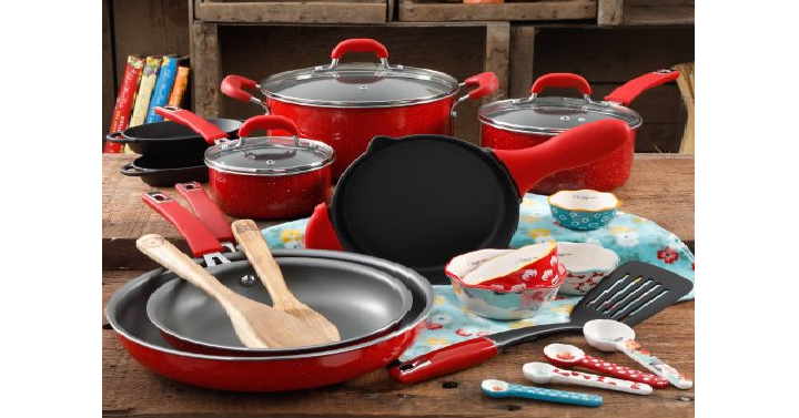 The Pioneer Woman Vintage Speckle 24-Piece Mother’s Day Cookware Combo Set Only $99.97! (Reg. $159)