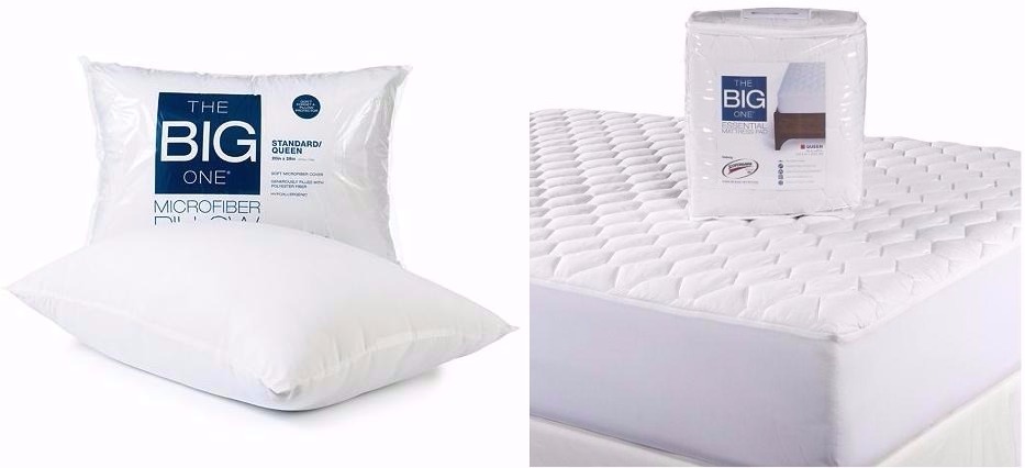 Get The Big One Mattress Pad AND The Big One Microfiber Pillow for Only $15.98 for BOTH!