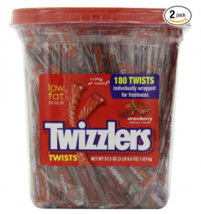 Twizzlers Strawberry Twists 180-Count 2-Pack $17.08 Shipped!