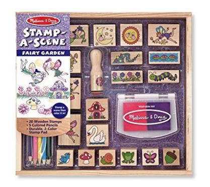 Melissa & Doug Stamp-a-Scene Stamp Pad: Fairy Garden – Only $16.99!