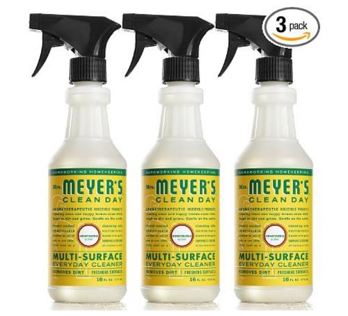 Mrs. Meyer’s Multi-Surface Everyday Cleaner, Honeysuckle, 16 Fluid Ounce (Pack of 3) – Only $8.98!