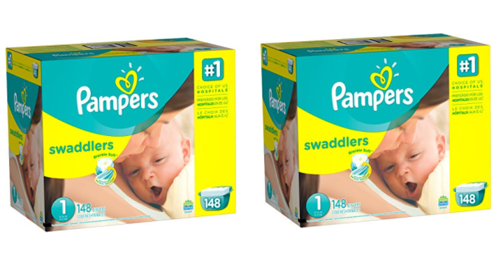 Pampers Swaddlers Diapers Size 1 (148 Count) Only $11.18 Shipped! That’s Only $0.07 Each= Stock up Price! Pampers Swaddlers Diapers Size 1 (148 Count) Only $11.18 Shipped! That’s Only $0.07 Each= Stock up Price!