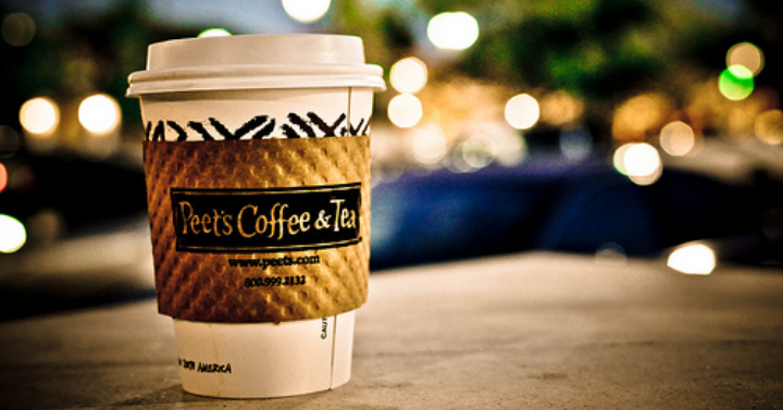 FREE Beverage at Peet’s Coffee Today!