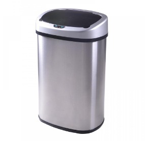 Stainless Steel 13-Gallon Touch Free Sensor Automatic Trash Can Just $34.99!