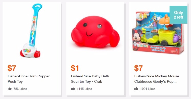 Fisher-Price Toys From $1! Stock That Gift Closet!