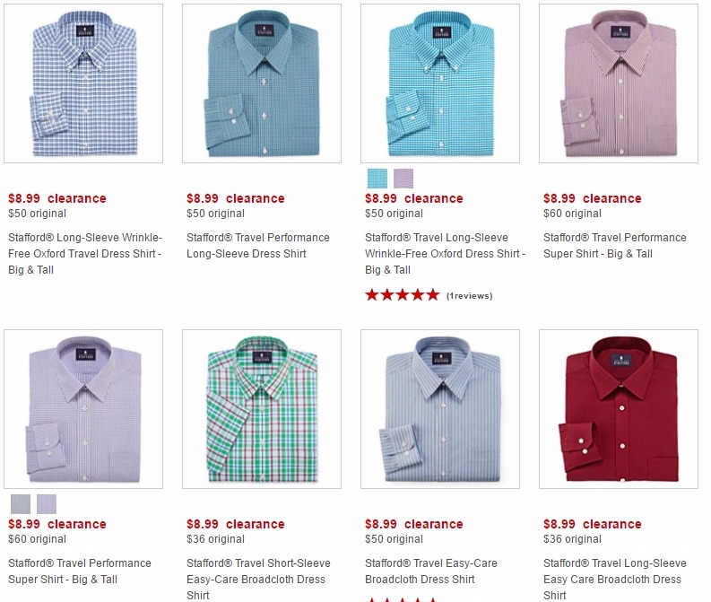 Stafford Men’s Dress Shirts From JCP Only $5.66!