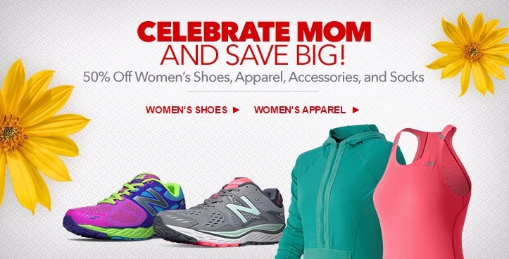 Celebrate Mom With HUGE Savings on Women’s Hoes and Apparel at Jo’e New Balance Outlet!