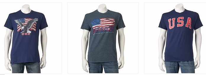 Awesome Deals on Patriotic Tees at Kohls!