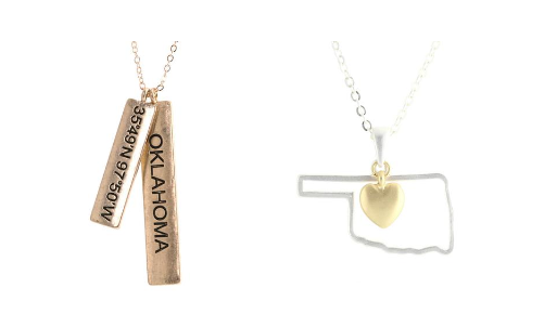 State Necklaces – 2 for $10 – Free shipping! Last Chance Sale!