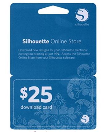 Silhouette Of America $25 Download Gift Card – Only $14.25!
