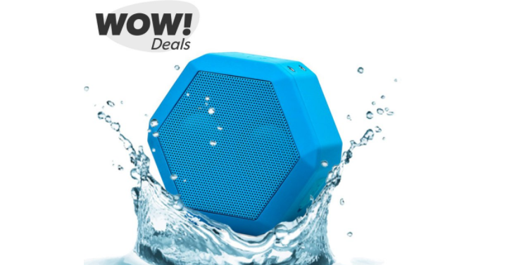 WOW! Boombotix Rex Bluetooth Wireless Waterproof Speaker Only $3.00! (Compare to $18)