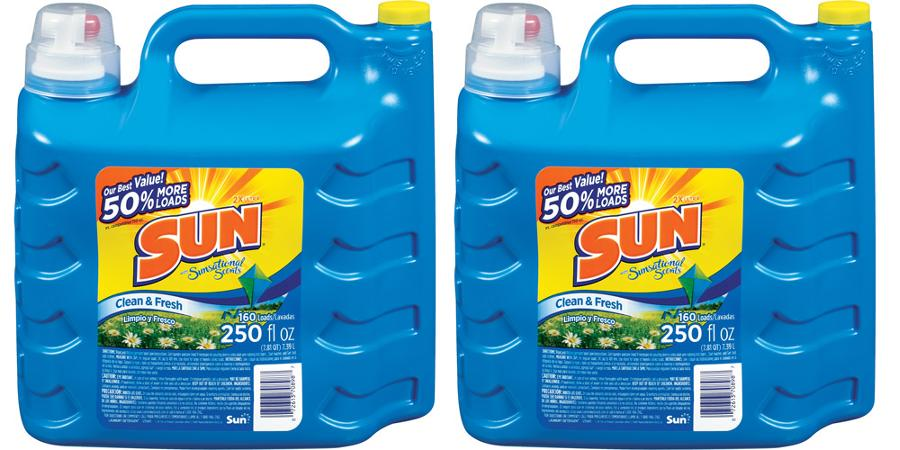 HUGE Jug o Sun Laundry Detergent Just $6.47! Only 4¢ per Load!