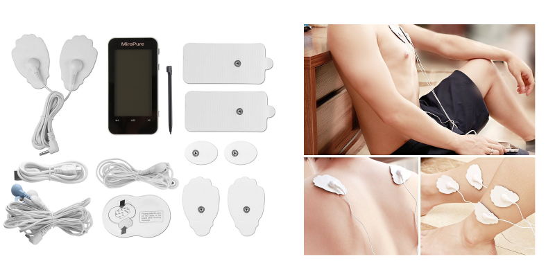 Rechargeable TENS Unit With Touchscreen and 8 Pads Only $25.99!