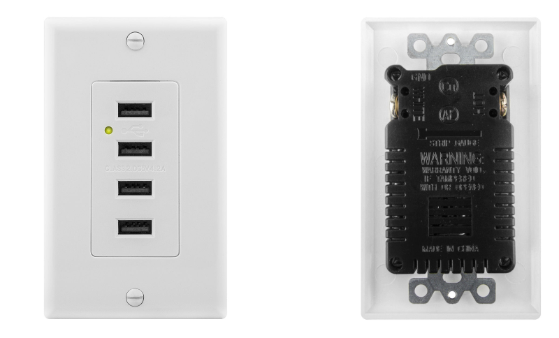 Ora 4-port Rapid Charging USB Wall Outlet Only $13.99!