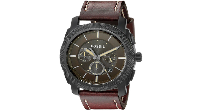 Men’s Fossil Leather Strap Watch Only $64.99 Shipped! (Reg. $145)