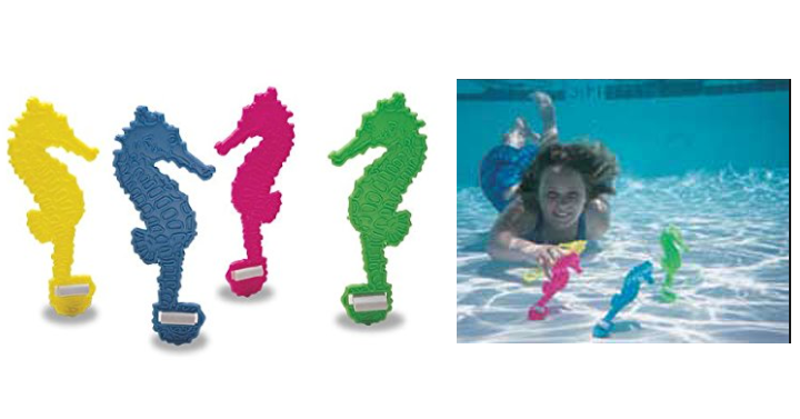 Water Gear Diving Seahorses (4 pcs) Only $5.00!