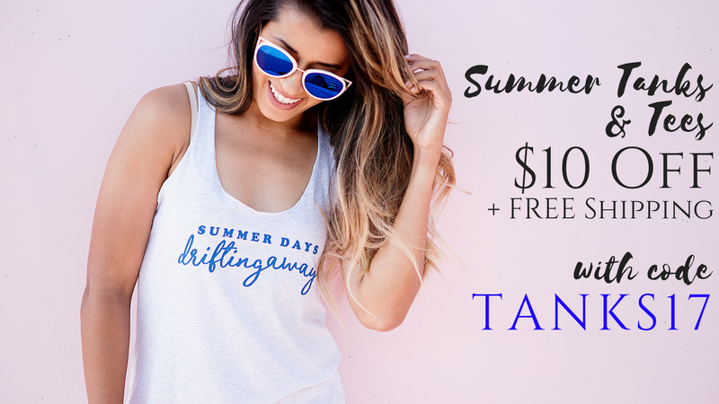 Fashion Friday! Summer Tanks & Tees for $10 Off! Starting at $14.95! Free shipping!