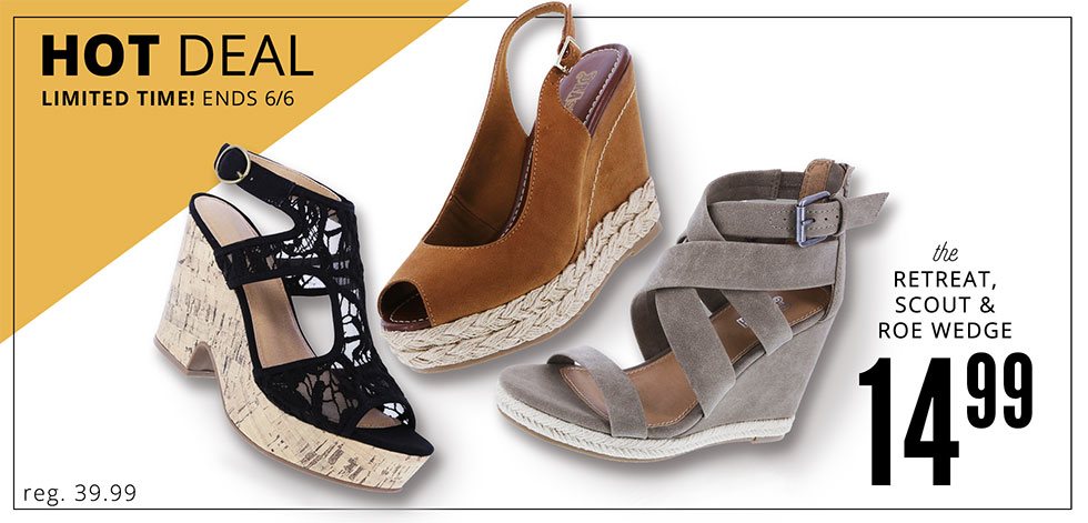 EXTRA 15% Off Payless! Awesome Wedge Sandals Only $12.74 + FREE SHIP With $25 Purchase!!!