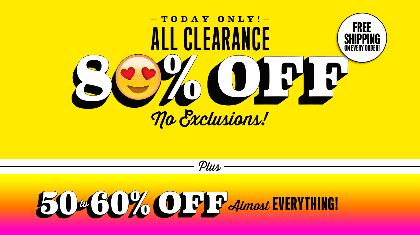 Children’s Place – TODAY ONLY 80% off Clearance! 50-60% off Everything! $3.99 Tees and $5.99 Shorts! Free shipping!