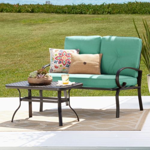 Kohl’s 30% off! Earn Kohl’s Cash! Stack Codes! Free shipping! SONOMA Goods for Life Claremont Patio Loveseat & Coffee Table 2-piece Set – $111.99! Plus get $20 in Kohl’s Cash!