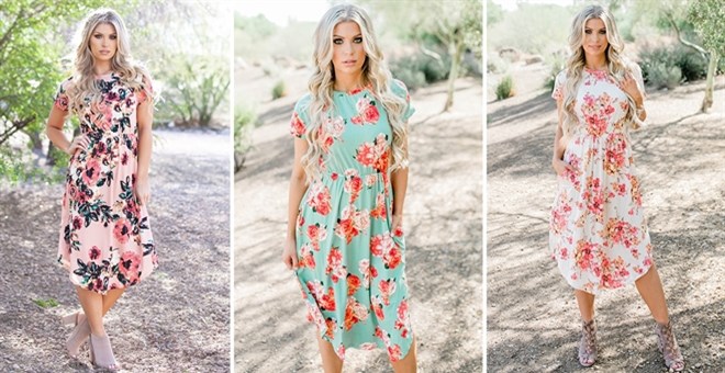 Perfect Floral Dress with Pockets from Jane – Just $24.99!