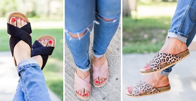 Casual and Comfy Open Toe Slides from Jane – Just $17.99!