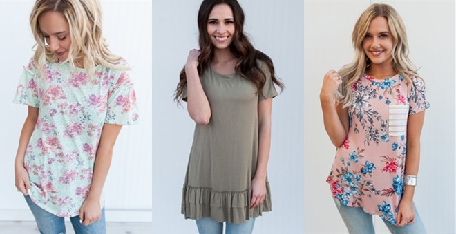 Tunic Blowout from Jane – Just $12.99!