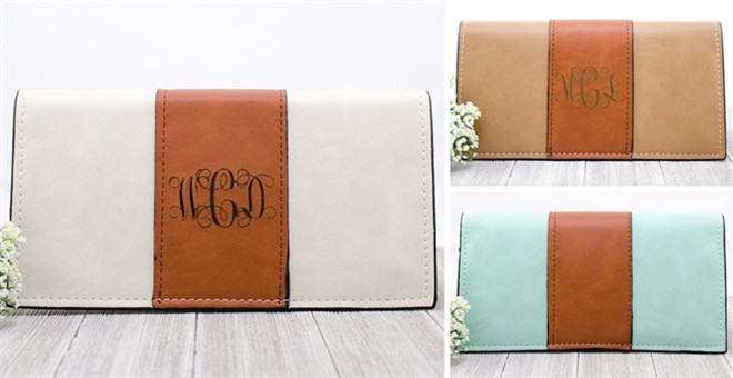Engraved Color Block Wallets from Jane – Just $14.99!