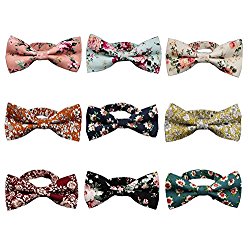 Floral Bow Ties – 9 Pack – Just $17.99!