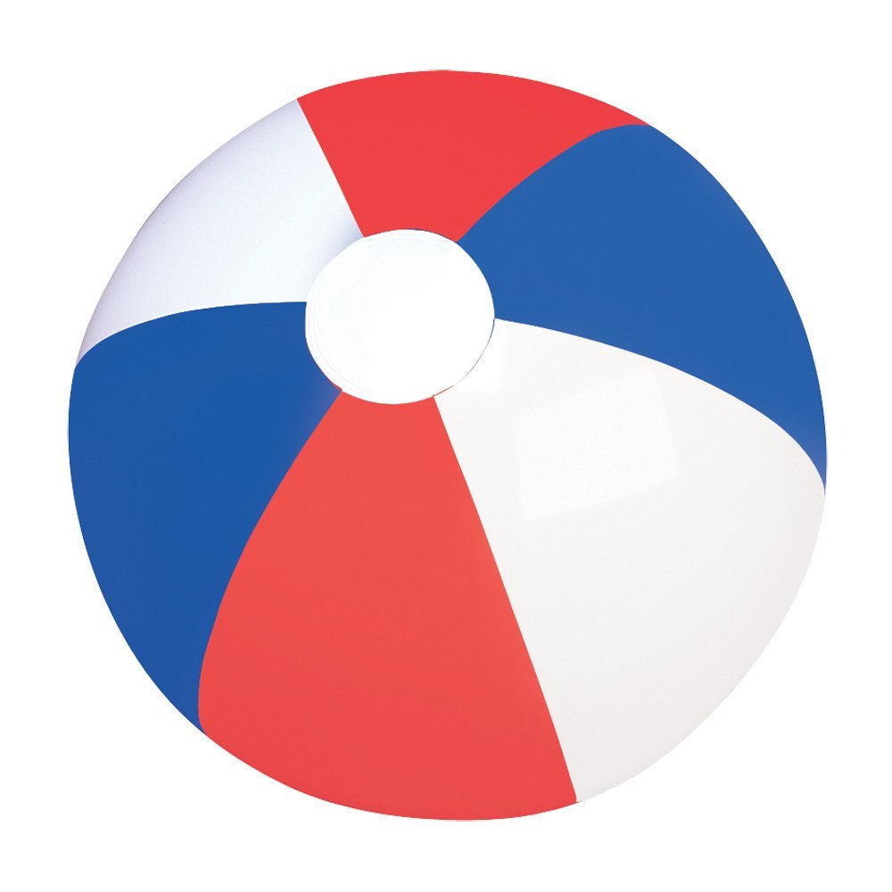 Red, White And Blue Beachball Pack of 12 – Just $7.06!