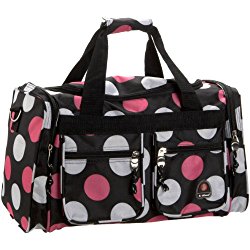 Rockland Luggage 19 Inch Tote Bag – Pink Dots – Just $13.99!