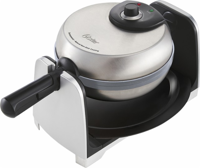 Oster Belgian Waffle Maker in Stainless Steel – Just $29.99!