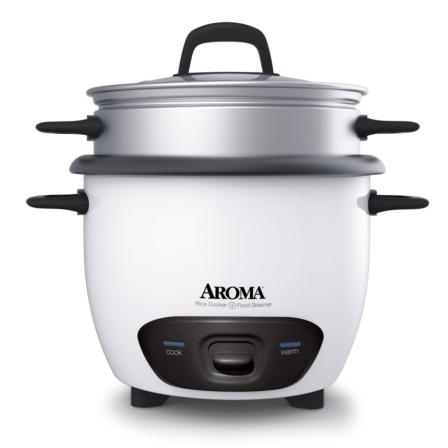 Aroma 6-Cup Pot Style Rice Cooker and Food Steamer – $17.99!